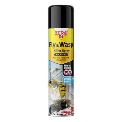 Image of Zero In Fly &amp; Wasp Killer Spray 300ml Aerosol