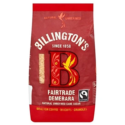 Image of Billington&#039;s Fairtrade Natural Demerara Unrefined Cane Sugar (500g) Pack of 6