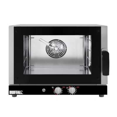 Image of Buffalo Convection Oven with Humidity 4x GN 1/1 Three Phase