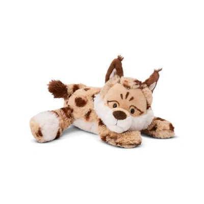 Image of NICI Wild Friends cuddly toy lynx Lyka 20 cm cute soft to cuddle, play with and love, sustainably produced 49804