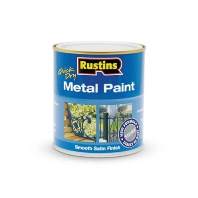 Image of RUSTINS MPSR500 500ml Metal Paint Silver