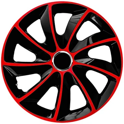 Image of Wheel trim Stig Extra 16 Inch Red/Black Set of 4