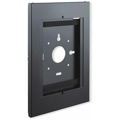 Image of PureMounts Lockable Steel Case for Tablets Apple iPad 9.7 Inch/iPad 10.2 Pro 10.5 Air Inch Gen 3 / Samsung Tab A 10.1 2019, Black