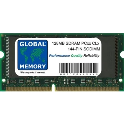 Image of 128MB PC66/100/133 144 PIN SDRAM SODIMM MEMORY RAM COMPATIBLE WITH IMAC G3/G4