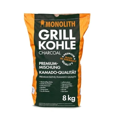 Image of BBQ Guru Monolith Premium Restaurant Wood Charcoal, Pieces/Chunks, Flavorless, 8.0 kilograms