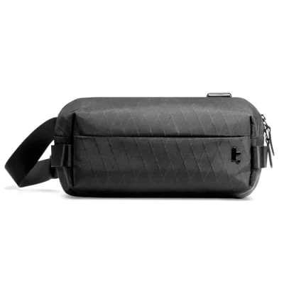 Image of tomtoc Compact EDC X Pac Sling Bag, Minimalist Chest Shoulder Backpack Crossbody Bag for Men and Women, Water resistant Lightweight Everyday Carry Casual Tactical, Travel, Work, Sport