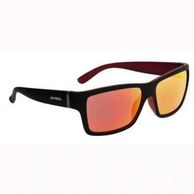 Image of ALPINA Unisex Adult, KACEY Sonnebrille, black matt red, One Size