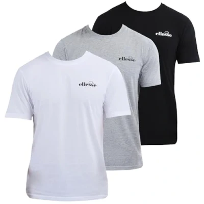 Image of Ellesse Azzini TEE 3 PACK Basic Tshirt, Men&#039;s, Size: Large, Multi