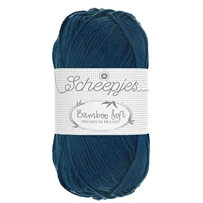 Image of Scheepjes Bamboo Soft 253 Blue Opal Yarn 10x50g