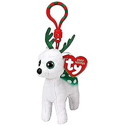 Image of TY 0895607 Plush Animal, White, 7 CM