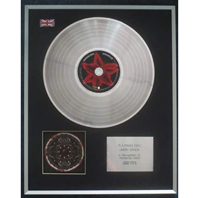 Image of Century Presentations Shinedown Limited Edition CD Platinum LP Disc Amaryllise