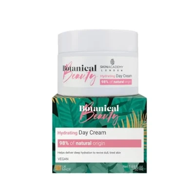 Image of Skin Academy London Botanical Beauty Hydrating Day Cream 98% Nature Derived Vegan 50ml