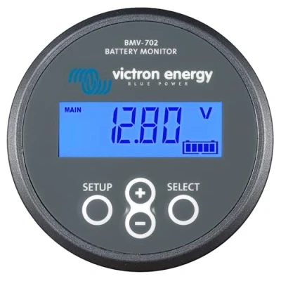 Image of Victron Energy BMV 702 Battery Monitor with Shunt &amp; Display 6.5 95 VDC Grey