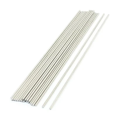 Image of sourcing map 20PCS 170mm x 2mm Stainless Steel Round Rod Axle Bars for RC