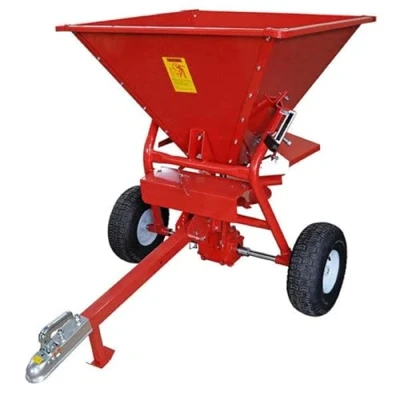 Image of SPREADER 350LB TOW BEHIND ATV FOR SPREADING SEED FERTILIZER GRIT AND SAND
