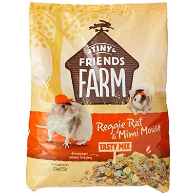 Image of Supreme Petfoods Tiny Friends Farm Reggie Rat and Mimi Mouse Tasty Mix 2.5kg