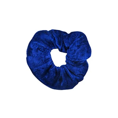 Image of Pack of 2 Velvet Scrunchies (Royal Blue)