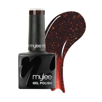 Image of Mylee Gel Nail Polish 8ml [A Dozen Red] It&#039;s A Date Valentine&#039;s Day Collection UV/LED Art Manicure Pedicure for Professional, Salon &amp; Home Use Long Lasting Easy to Apply