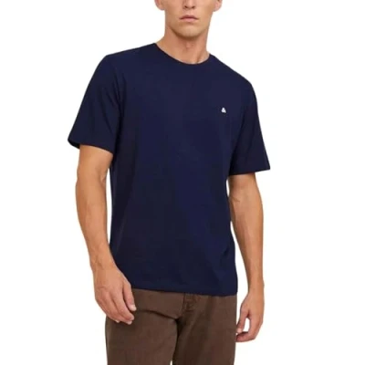Image of JACK &amp; JONES Men&#039;s Jjepaulos Tee SS Crew Neck Noos Jacket, Blazer Navy, S
