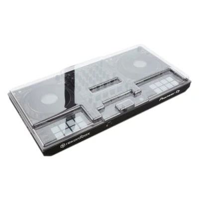 Image of Decksaver Cover for Pioneer DJ DDJ 1000 (SRT) Super Durable Polycarbonate Protective lid in Smoked Clear Colour, Made The UK DJs&#039; Choice Unbeatable Protection