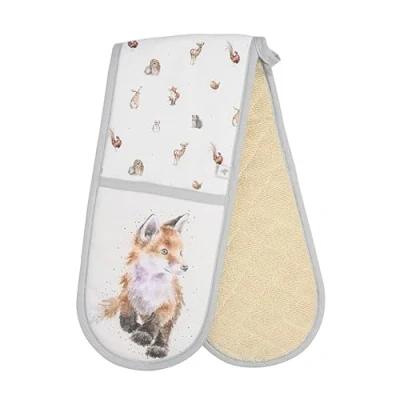 Image of Wrendale Designs Woodlanders Double Oven Glove