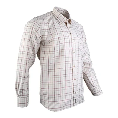 Image of JACK PYKE Countryman Check Shirt Burgundy X Large