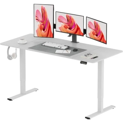Image of SANODESK 200 * 80 Electric Standing Desk Height Adjustable Sit Stand 4 Memory Smart Pannel