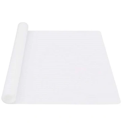 Image of Webake Silicone Baking Mat 60 x 40 cm Heat Resistant Non Stick Pastry Mats for Worktops, Countertop Protector, Art and Craft 24 16 Inch (White)