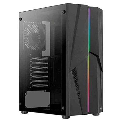 Image of Aerocool MECHA, PC ATX Case, ARGB Front, Tempered Glass, Fan 12 cm