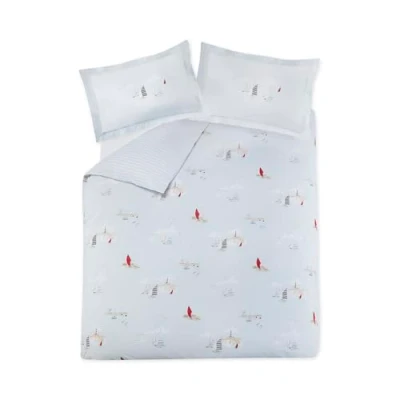 Image of Sophie Allport Coastal Boats Bedding Set Double