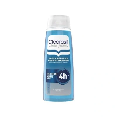 Image of Clearasil Ultra Rapid Action Deep Pore Salicylic Acid Treatment Toner, Unclog Pores For A Visibly Clearer Skin, Removes Dirt &amp; Spots, 200ml