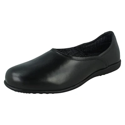Image of Mens Maverick Comfort Leather House Slippers X2124 Black UK Size 10 EU 44 US 11