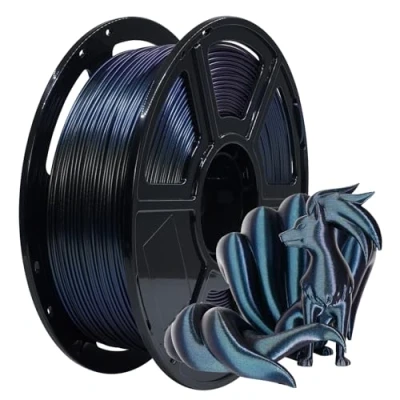 Image of FLASHFORGE High Speed PETG Filament 1.75mm, Updated Stronger Impact Resistance 3D Printer Filament,1kg (2.2lbs) Spool Dimensional Accuracy +/ 0.02mm, Fit Most FDM (Burnt Titanium)