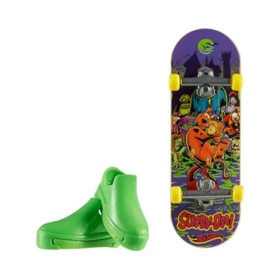 Image of Hot Wheels, Skate, Skateboard Scooby Doo with Tennis, Toys for Child, Age 5 Years Ahead, Toy, Mattel