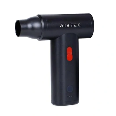 Image of IT Dusters AirTec Metal Cordless Electric air Duster Blower for PC, Laptop, Console, Electronics and Home Cleaning, Environmental Alternative to Spray can Keyboard Cleaner (Type 2)