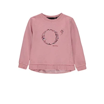 Image of Marc O&#039; Polo Kids Girl&#039;s Sweatshirt 1/1 Arm, Pink (Bridal RoseRose 7290), 92