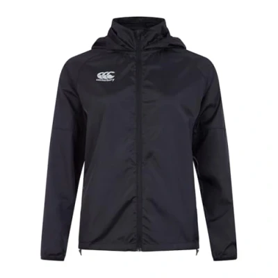 Image of Canterbury Women&#039;s Lightweight Training Rain Jacket, Black, 18