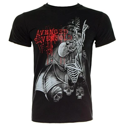 Image of Official TShirt AVENGED SEVENFOLD Hail to the King SPINE Climber M