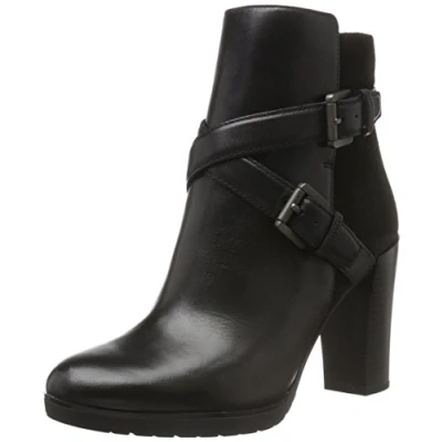 Image of Geox D RAPHAL A, Women’s Ankle Boots, Black (Blackc9999), 2.5 UK (35 EU)