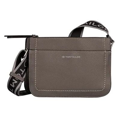 Image of TOM TAILOR Women&#039;s Arlene Shoulder Bag, Charcoal, S