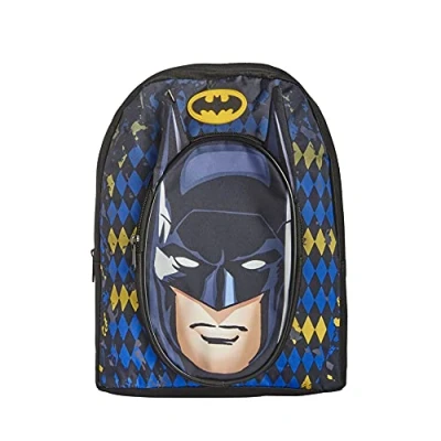 Image of Cool Clobber Official Boys DC Comics Batman 3D School Backpack Lunch Travel Rucksack Bag