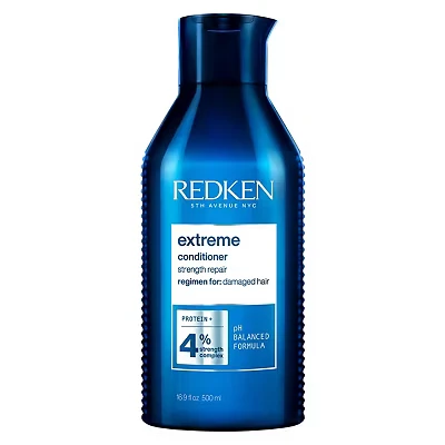 Image of REDKEN Extreme Conditioner, For Damaged Hair, Protein, Strength Repair, 300 ml