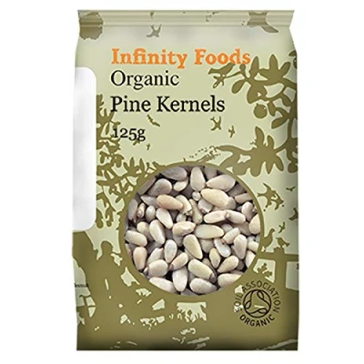 Image of Infinity Foods Organic Pine Nuts/Kernels 125g