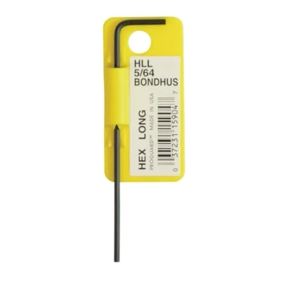 Image of BONDHUS HL1/8L BARCODED Hexagon Key, 1/8&quot;, 15907, PROTANIUM Precision HIGH Torque Steel