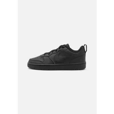 Image of Nike Sportswear Court Borough Recraft Unisex Trainers for kids, Size: 6, Black Imitation leather/ textile