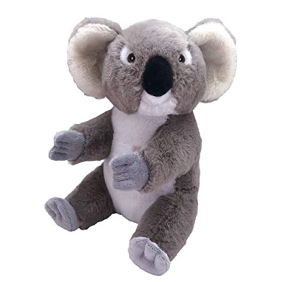 Image of Wild Republic EcoKins Koala Stuffed Animal 12 inch, Eco Friendly Gifts for Kids, Plush Toy, Handcrafted Using 16 Recycled Plastic Water Bottles