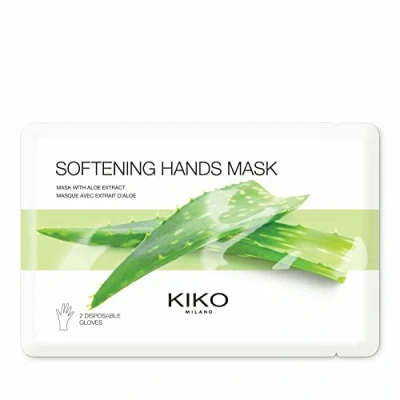 Image of KIKO Milano Softening Hands Mask Fabric Hand And Nail Masks With Aloe Extract