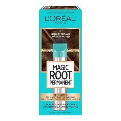 Image of L&#039;Oreal Paris Root Rescue Coloring Kit Medium Brown