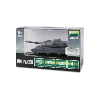 Image of Amewi 23107 RC Leopard II Mini Panzer Remote Control Toy, Gray