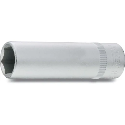 Image of 545117, ASE46830700000 Socket HAZET 850LG 13 DIN3124, ISO2725 1 Chrome Vanadium Steel Knurled